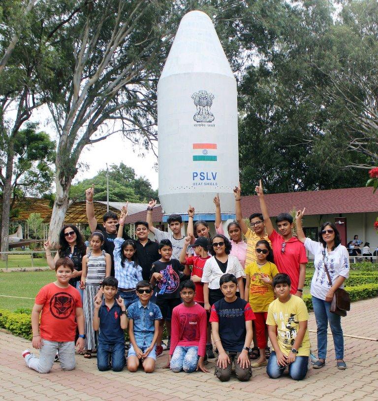 The First & Youngest Team from Tricity Visited ISRO
