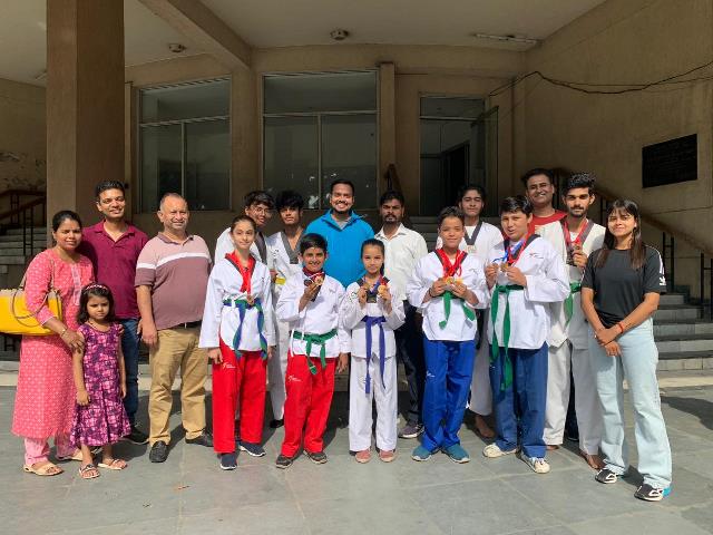 Panchkula District Taekwondo Championship 2023-24